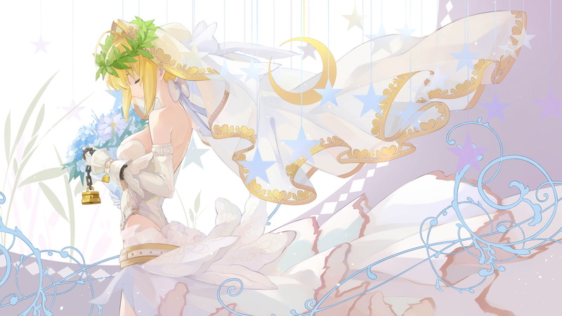 Saber Bride, Saber (Fate Series), Fate Series, 1080P, Fate/Grand Order