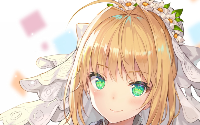 fun, happiness, Fate/Grand Order, fashion, outdoors, 1080P, close-up, no people, Fate Series, nature, art and craft, craft, smiling, blond hair, human representation