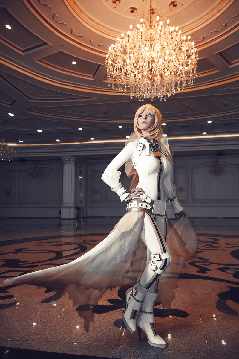 4K, Suits, Ballroom, Saber Bride, blue eyes, cosplay, Blonde, Leather Clothing, Long Hair, Leather Boots, boots