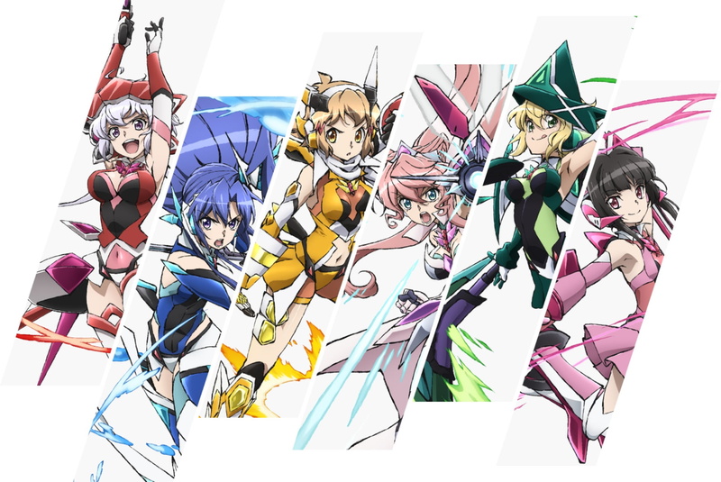 Tsubasa Kazanari, Hibiki Tachibana, Maria Cadenzavna Eve, Anime, Kirika Akatsuki, 1080P, Senki Zesshou Symphogear XV, Chris Yukine, Shirabe Tsukuyomi