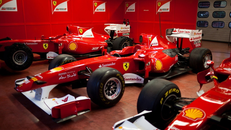 Ferrari, f, yellow, racing, red, 1080P, motor racing, Formula 1 paddock, F1