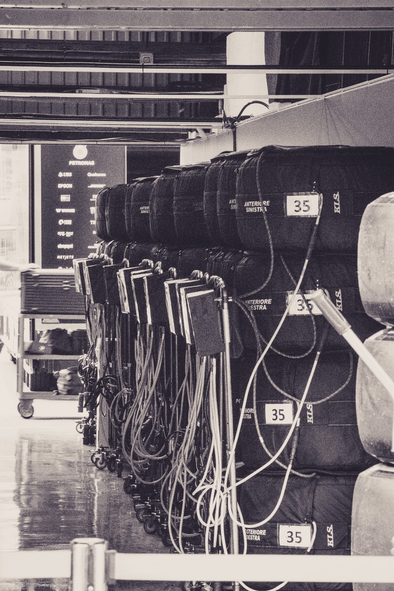 auto post production filter, cable, no people, stack, f1, race, built structure, power supply, architecture, 2K, old, transfer print, close-up, building exterior