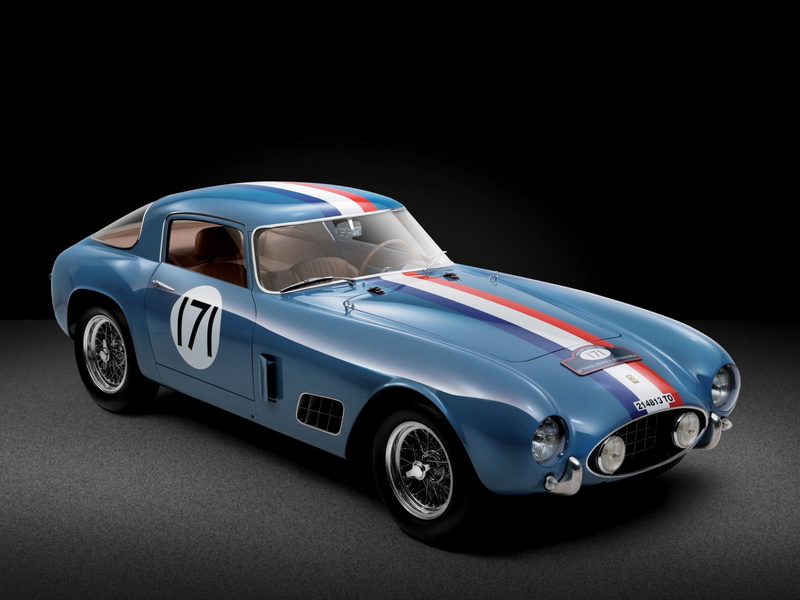 scaglietti, g t, supercar, lwb, retro, racing, tour de france, 1080P, 250, race, 1955 57, berlinetta, ferrari