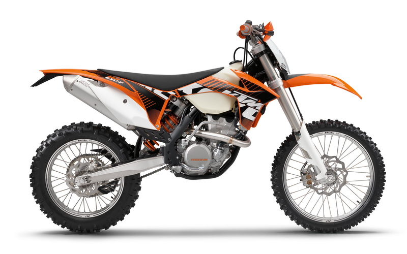 KTM, Motorcycle, f, exc, 2K, 2012