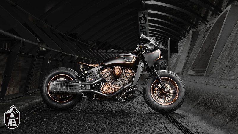 1080P, Motorbike, Bobber, Custom