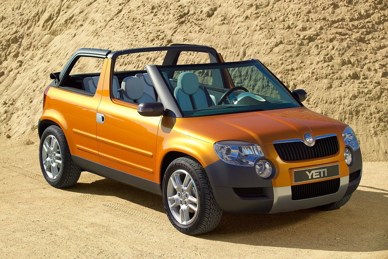 4x4, stationary, car, 720P, yellow, outdoors, Skoda, mode of transportation, Cars, yeti, no people, 2005, road, sunlight, nature, toy, toy car, day, medal of honor