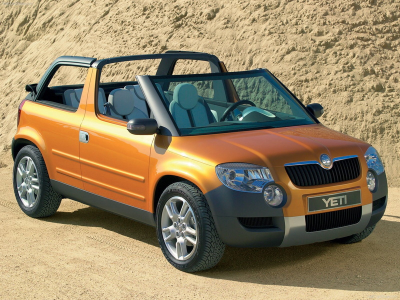 2005, yeti, concept, 720P, skoda