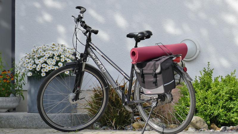 mode of transportation, no people, stationary, bike ride, park, wheel, means of transport, tour, bicycle trip, mature, 5K, yoga, holiday, nature, plant