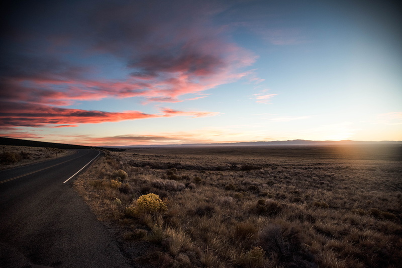 plains, sun, sunset, transportation, non-urban scene, outdoors, road, beauty in nature, tranquil scene, environment, tranquility, scenics - nature, nature