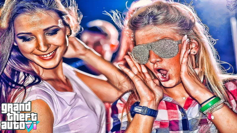 group of people, people, women, positive emotion, event, young women, music, enjoyment, friendship, music festival, gta, Grand Theft Auto, excitement, happiness