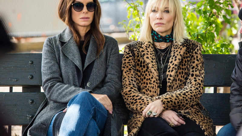 Sandra Bullock, 4K, Cate Blanchett, Oceans 8, 4k
