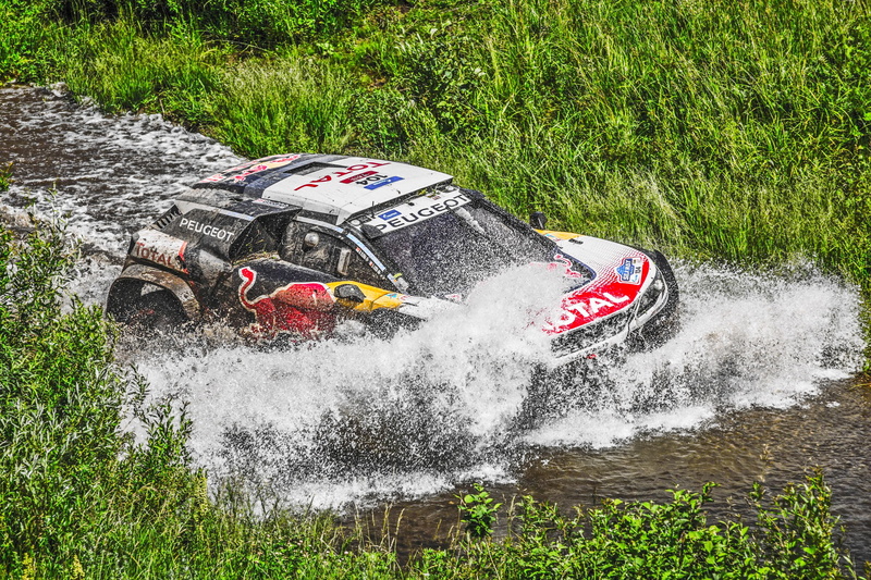 Red Bull, race cars, Rally, vehicle, car, water, Peugeot, 2K