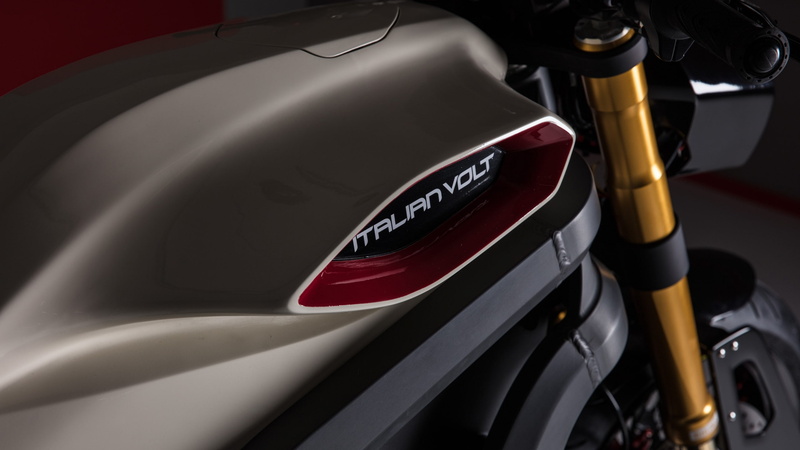 custom, Italian Volt Lacama, volt, best bikes, italian, motorcycle, 2K, gold, electric motorcycle, gray, 3d printed