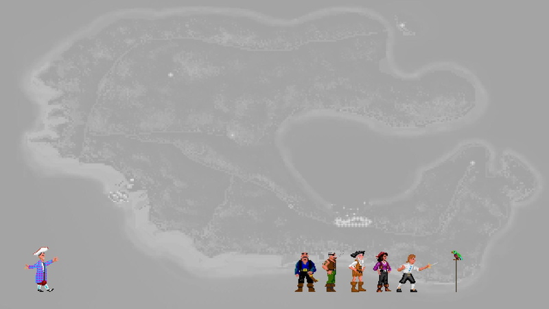 games, escape, escape from monkey island, monkey, island, 1080P