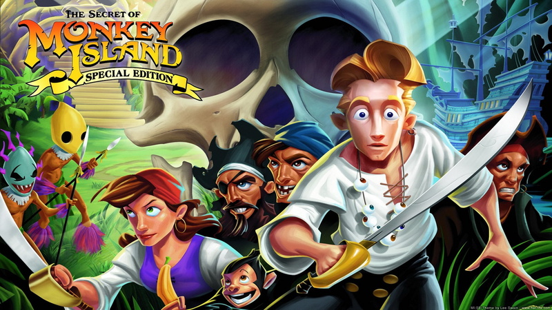 island, animation, monkey, fantasy, 1080P, adventure