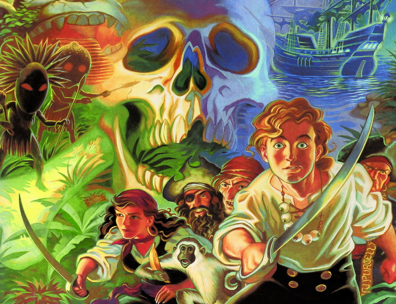 fantasy, monkey, adventure, animation, 2K, island