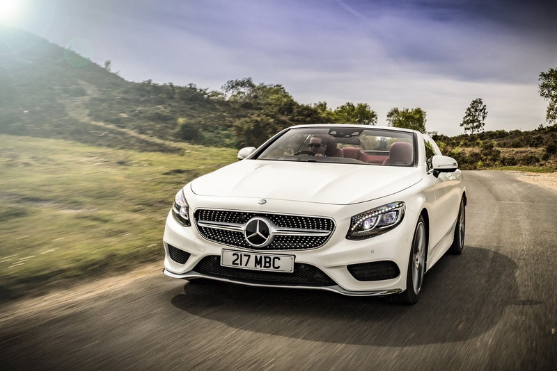 720P, cars, s500, cabriolet, amg, benz, white, mercedes, uk-spec, line, 2015, (a217)