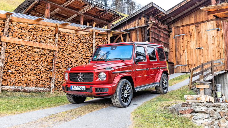 5K, Mercedes-Benz G 350 d AMG Line, AMG Line, 350 d, Mercedes-Benz, 2019, G-Class