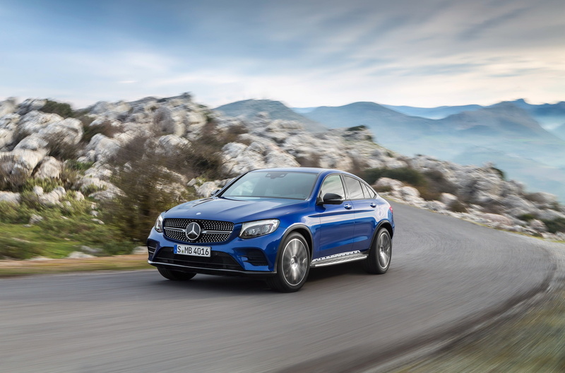 driving, mode of transportation, sky, journey, motion, car, road trip, road, nature, cloud - sky, luxury, mercedes benz glc amg line 4k pic hd, speed, mountain