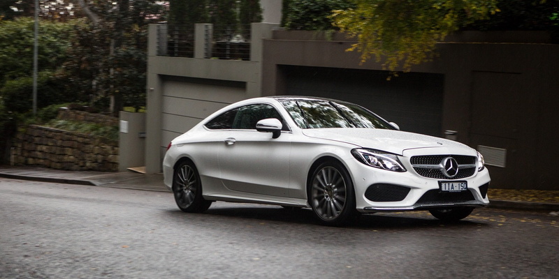white, benz, line, c-300, 2016, cars, coupe, au-spec, (c205), mercedes, amg, 1080P