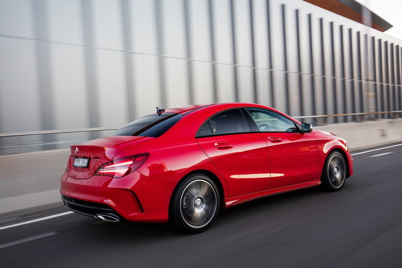 red, sedan, au-spec, cla, 220d, line, (c117), 2016, 720P, mercedes, amg, cars