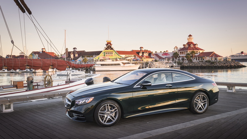 benz, 2018, 4K, s560, amg, c217, mercedes, line, 4matic, coupe