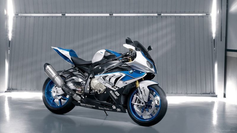 metal, no people, sport, bmw hp4, indoors, safety, transportation, garage, silver colored, speed, protection, headlight, 1080P, stationary, blue, motorcycle