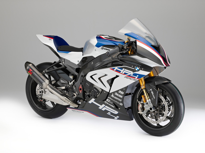 Superbike, black, white, BMW HP4 Race, blue, bike, sports, 2017, 2K