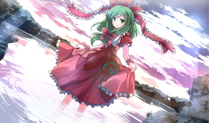 kagiyama hina, hina, kagiyama, anime, 1080P, girls, touhou, anime girls, 2131x1254