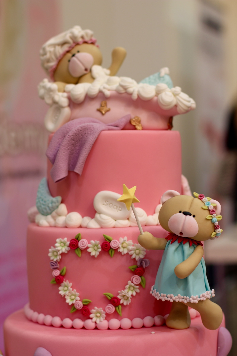 representation, indulgence, still life, celebration, focus on foreground, food, floral pattern, childrens birthday, cake, close-up, no people, food and drink