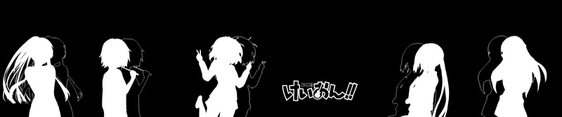 studio shot, household equipment, Kotobuki Tsumugi, triple screen, Hirasawa Yui, no people, anime, illustration, illuminated, variation, group, close-up