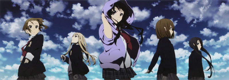 1080P, Mio Akiyama, Tsumugi Kotobuki, Ritsu Tainaka, Anime, K-ON!, Azusa Nakano, Yui Hirasawa