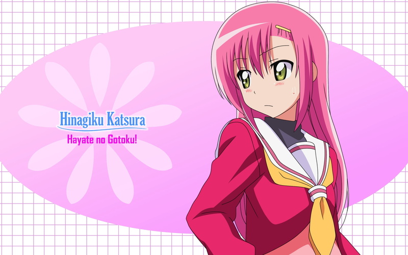 beautiful, illustration, lifestyles, clothing, indoors, anime, hayate no gotoku, haired, character, cute, hairstyle, purple, look, 1080P, smiling, people