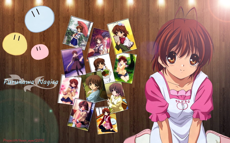 girls, table, backgrounds, childhood, image, lifestyles, group of people, females, photos, sister, representation, furukawa, nagisa, women, anime, family