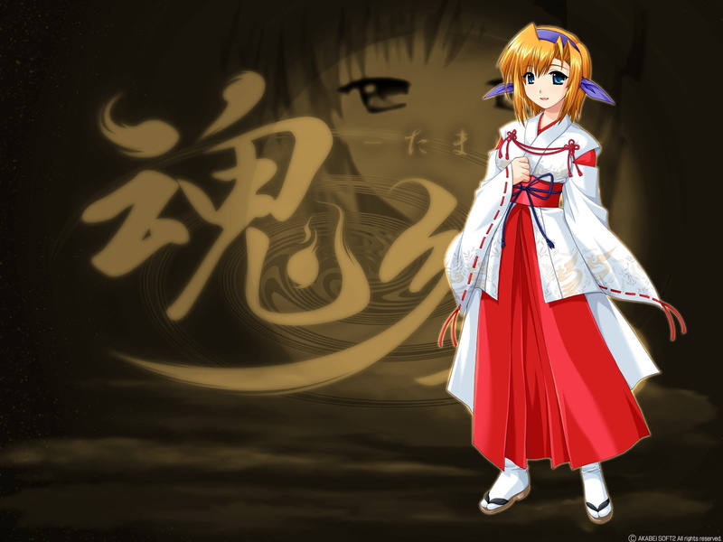 representation, tamayura, clothing, alpha, japanese Culture, imagination, blonde, red, cartoon, cultures, indoors, child, women, smile, female, arts culture and entertainment