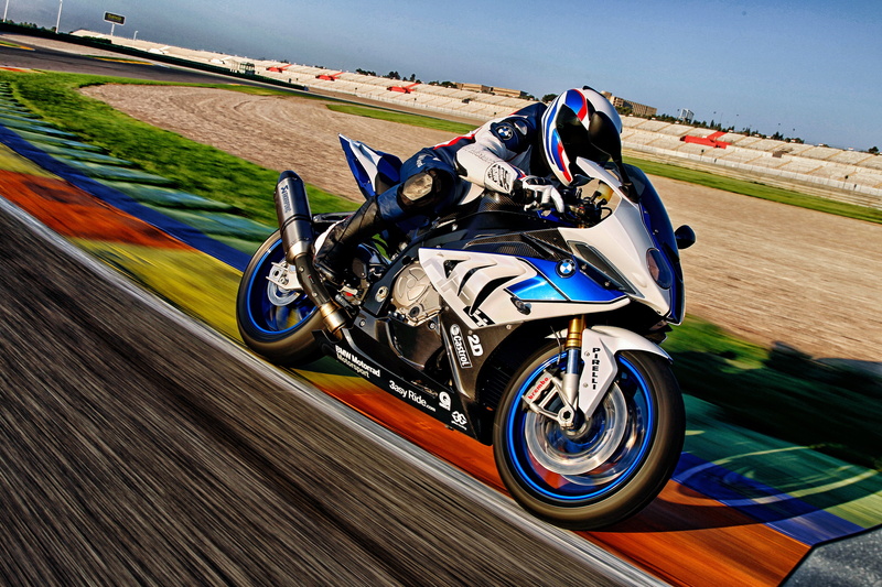 BMW Motorrad, gray, sports, 4K, 2K, BMW HP4, blue, bike