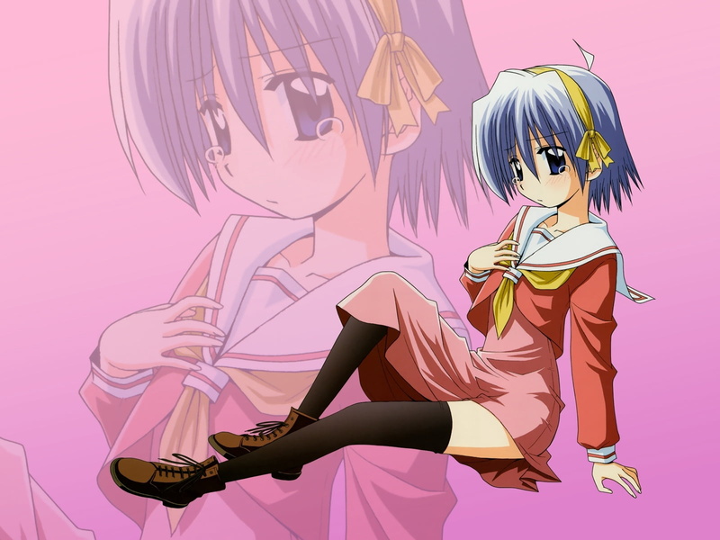 girl, full length, cute, computer Graphic, dancing, young women, young adult, blue, front view, ayasaki hayate hayate no gotoku seifuku, 720P, manga Style