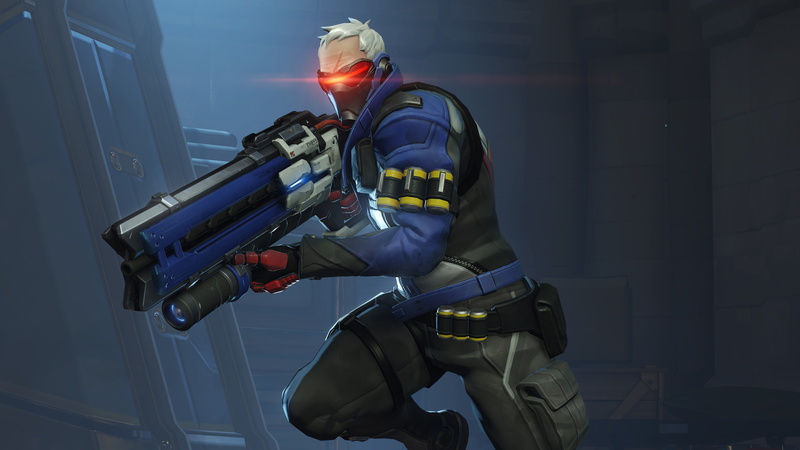 Heavy Pulse Rifle, Soldier 76, 5K, Overwatch