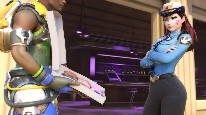 Overwatch, 4K, Officer DVa, 4K