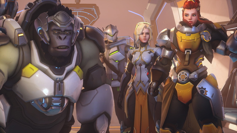 Video Game, Overwatch, Brigitte (Overwatch), Winston (Overwatch), Mercy (Overwatch), Overwatch 2, 2K
