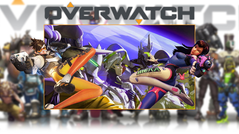 D.Va (Overwatch), Mercy (Overwatch), Overwatch, Tracer (Overwatch), 1080P, McCree (Overwatch), Genji (Overwatch), Reinhardt (Overwatch)