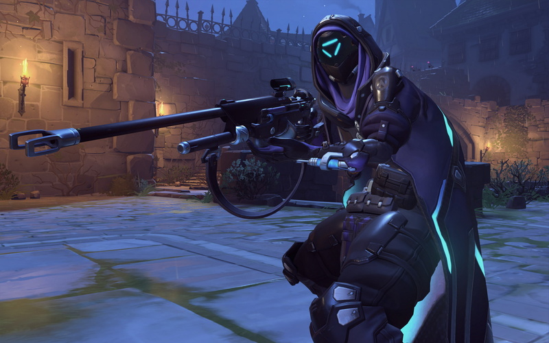 Ana (Overwatch), Overwatch, video games, 2K