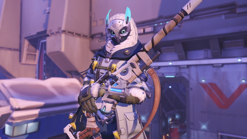 OVERWATCH, Winter Wonderland, 1080P, Ana Snow Owl Character Skin