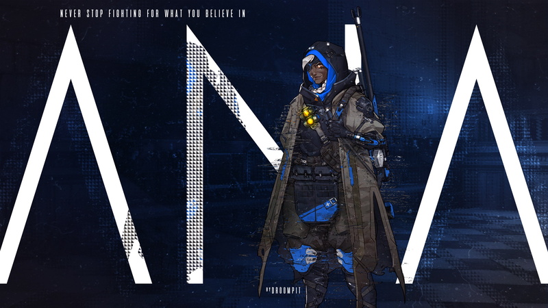 Overwatch, Ana (Overwatch), 2K