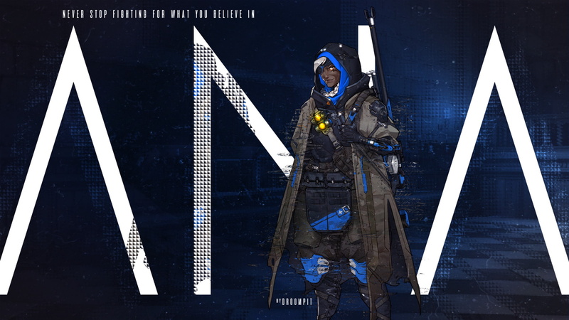 Overwatch, Video Game, 1080P, Ana (Overwatch)