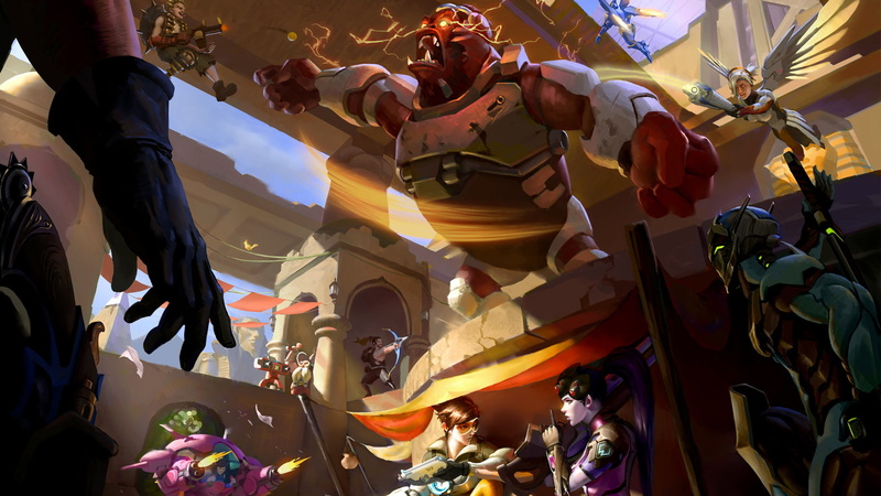 Widowmaker (Overwatch), Pharah (Overwatch), Genji (Overwatch), Hanzo (Overwatch), Tracer (Overwatch), Junkrat (Overwatch), Overwatch, McCree (Overwatch)
