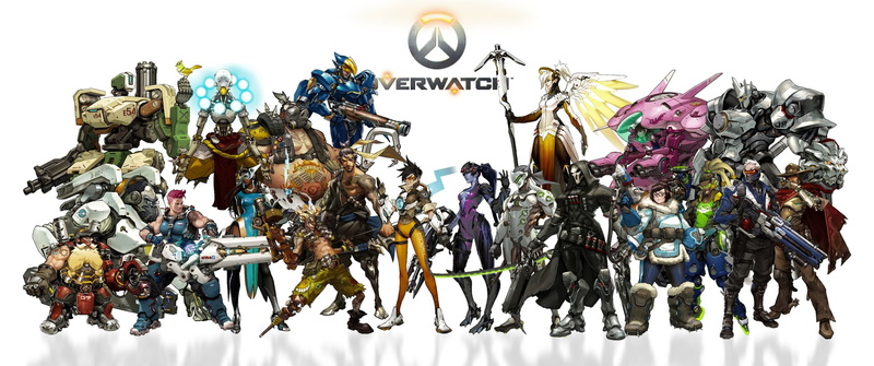 Reaper (Overwatch), Genji (Overwatch), Lúcio (Overwatch), Tracer (Overwatch), Hanzo (Overwatch), Zenyatta (Overwatch), 1080P, Overwatch, Symmetra (Overwatch)