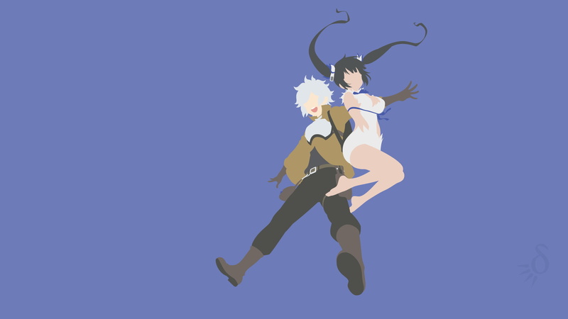 1080P, minimalism, Hestia, Dungeon ni Deai wo Motomeru no wa Machigatteiru Darou ka