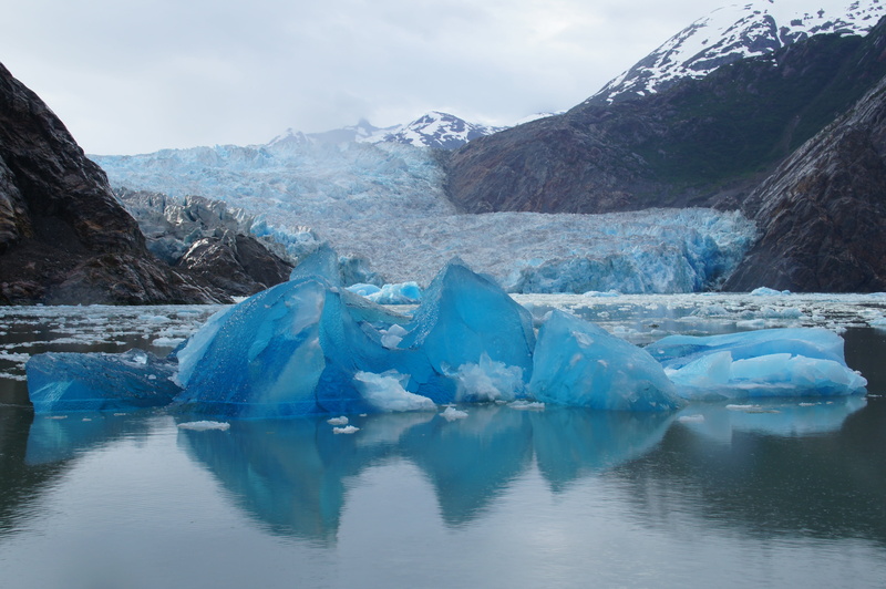 alaska, no people, lagoon, environment, cold - Temperature, scenics, tracy arm fords terror wilderness, outdoors, sky, mountain, water, body, beauty in nature
