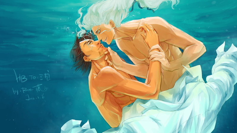 Tiger and Bunny, Anime, 1080P, Yaoi